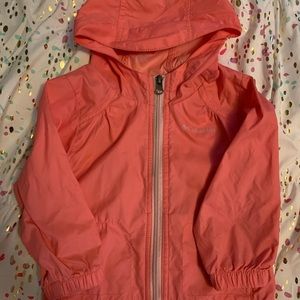 2T Columbia Pink Rain Jacket
